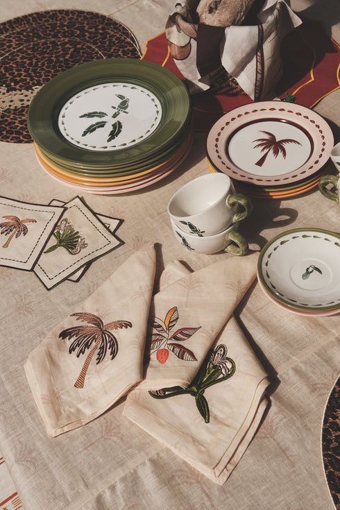 JDD Tucan Dinner Plate / Green